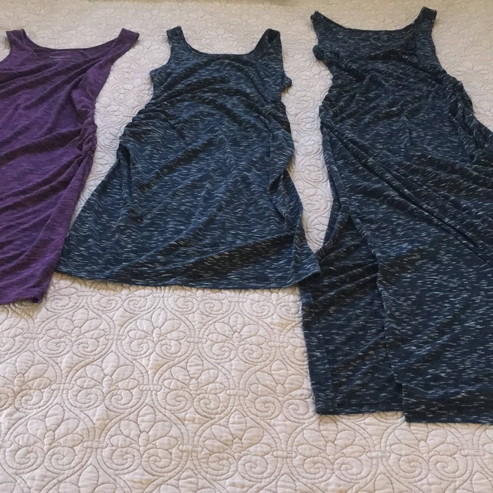 3 Liz Lange Maternity dresses from Target.